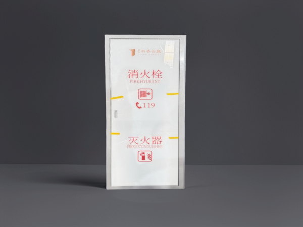 定制灰闪银极简门_2